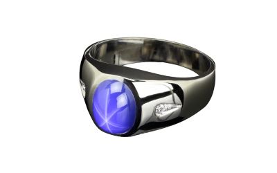 11月30日の誕生石(バースデーストーン)は十字スター石で、石言葉は「中心的な存在」です。