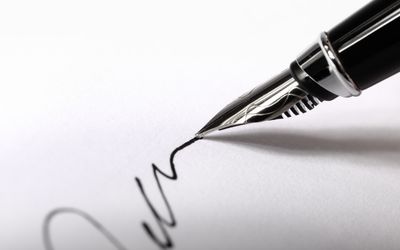 11月22日は、試し書きの日です。